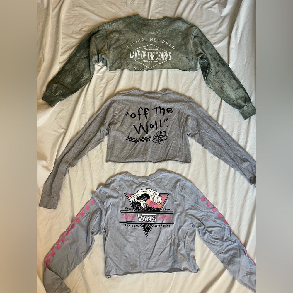 Long Sleeve Cropped Top Bundle